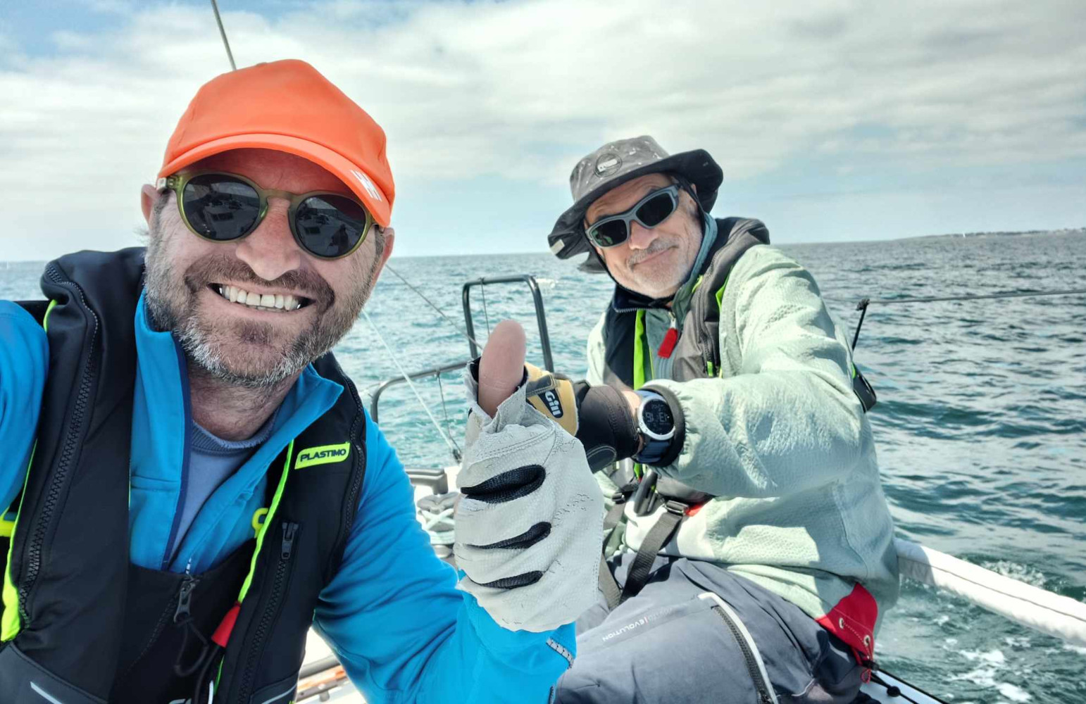 Philippe Le Frapper et Thierry Renault Cap & Go